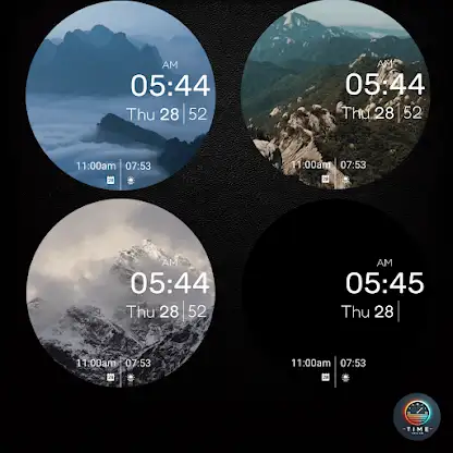 Nature Cycle Watch Face screenshot 3