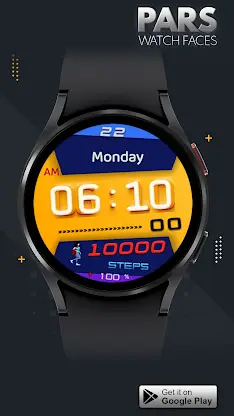 Pars Tuspa Digital Watch Face screenshot 4