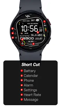 SamWatch Digital IX Neon screenshot 3
