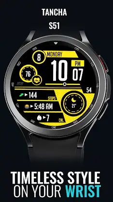 Tancha S51 Digital Watch Face screenshot 1