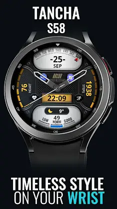 Tancha 58 Hybrid Watch Face screenshot 1