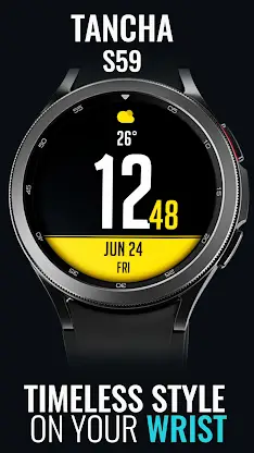 Tancha S59 Digital Watch Face screenshot 1