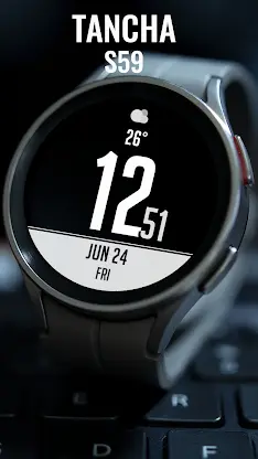 Tancha S59 Digital Watch Face screenshot 3