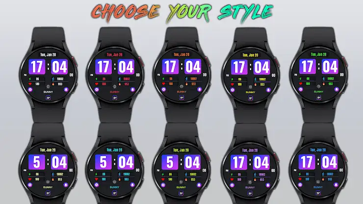Vesa Digital Watch Face screenshot 1
