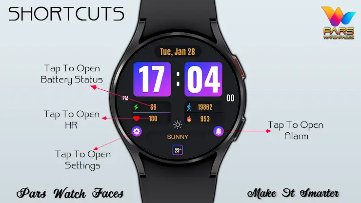 Vesa Digital Watch Face screenshot 6