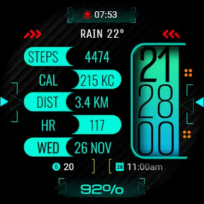 Watch Face WF154 screenshot 3