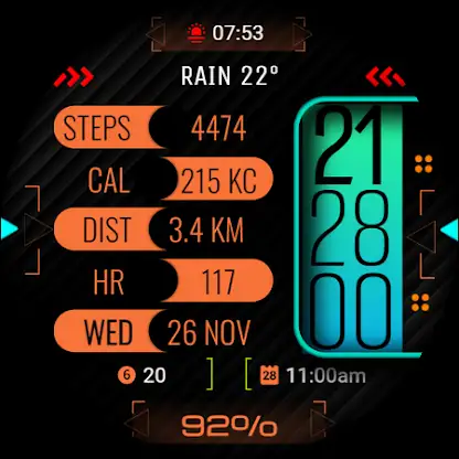 Watch Face WF154 screenshot 4