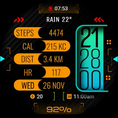 Watch Face WF154 screenshot 7