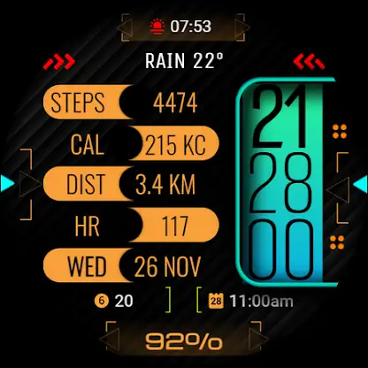 Watch Face WF154 screenshot 8
