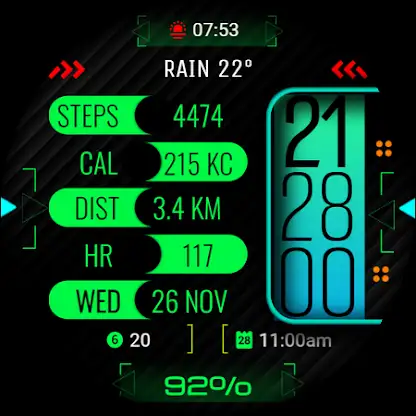 Watch Face WF154 screenshot 6