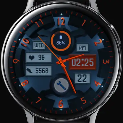 W-Design WOS003 - Watch Face screenshot 2