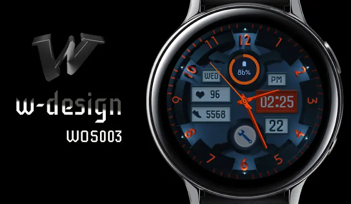 W-Design WOS003 - Watch Face screenshot 1