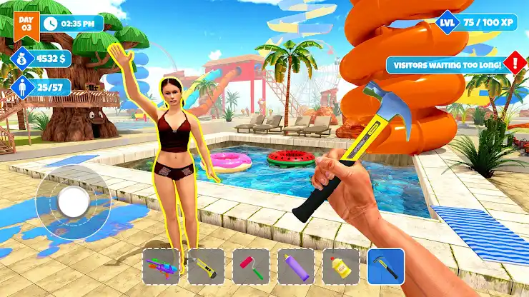 Waterpark Manager Simulator screenshot 2