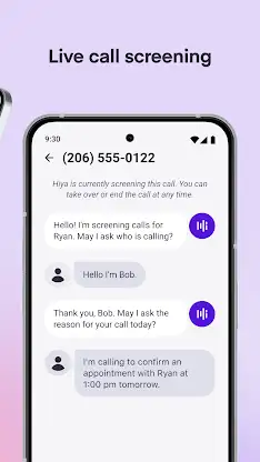 Hiya: Spam Blocker & Caller ID screenshot 2