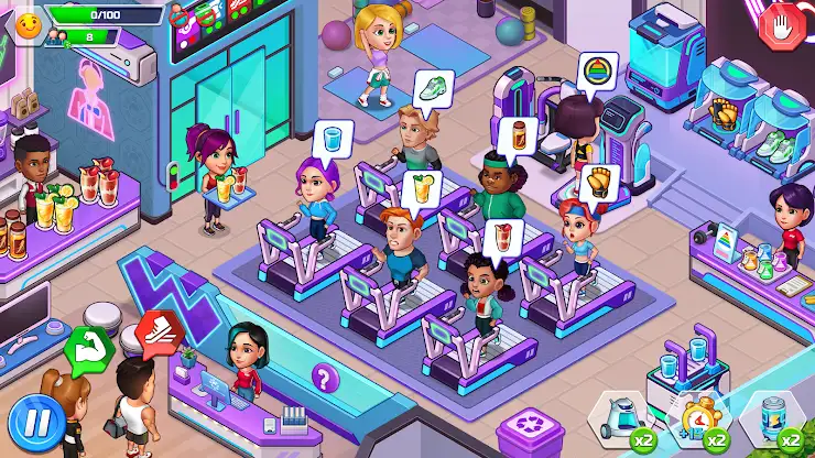 Happy Fitness: Gym Game screenshot 4