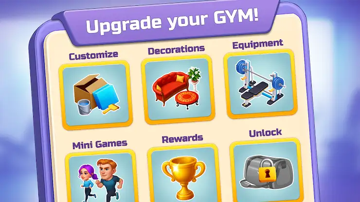 Happy Fitness: Gym Game screenshot 8