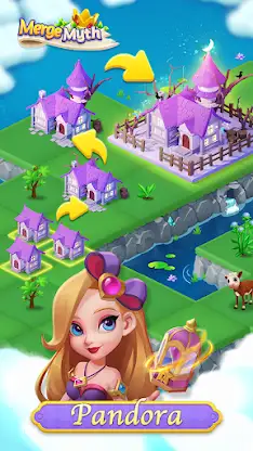 Merge Myths-Dragons World screenshot 5