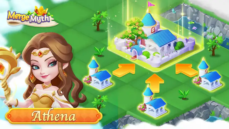Merge Myths-Dragons World screenshot 2