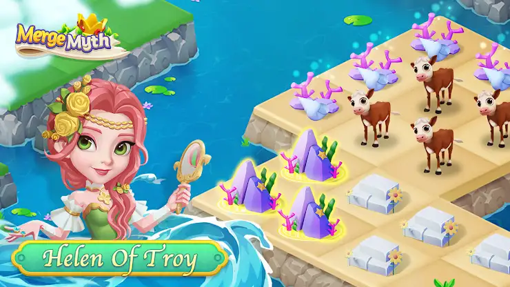 Merge Myths-Dragons World screenshot 3