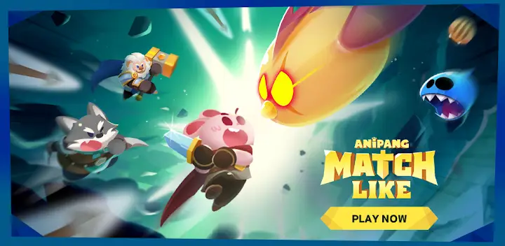 Anipang Matchlike (Puzzle RPG) — Android game banner