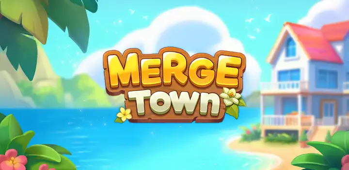 Merge Town: Puzzle & Story — Android game banner