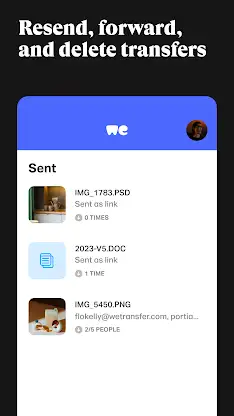 WeTransfer : File Transfer screenshot 6