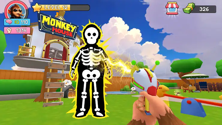 Tricky Monkey: House Prankster screenshot 3