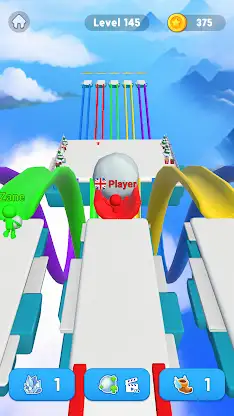Snowball Race 3D: Ice Bridge screenshot 6