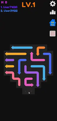 [365fun] Arrow Puzzle screenshot 2