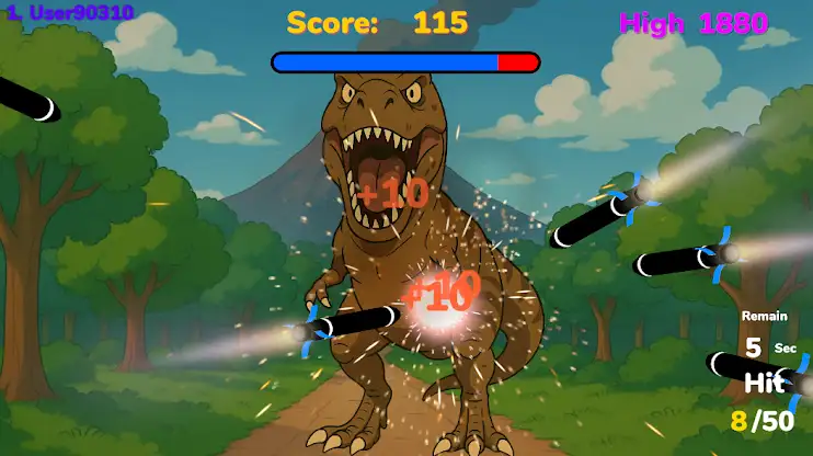 [365fun] DinoRun4 screenshot 1