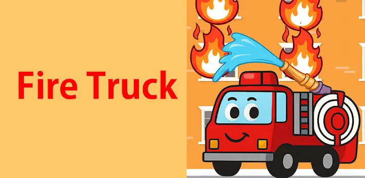 [365fun] Fire Truck — Android game banner