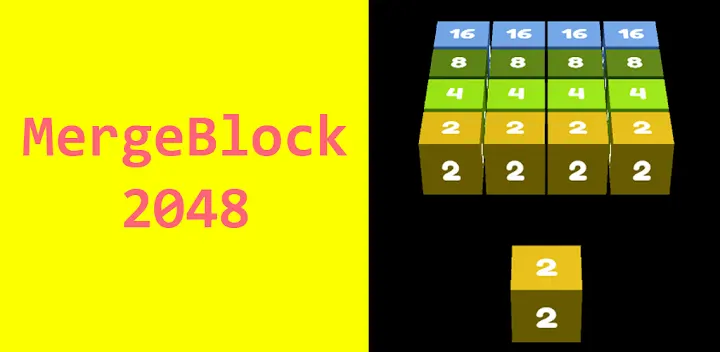 [365fun] MergeBlock2048 — Android game banner