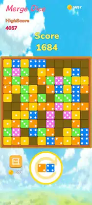 [365fun] 10x10 Merge Dice screenshot 1