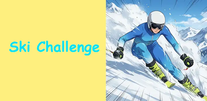 [365fun] Ski Challenge — Android game banner