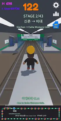 [365fun]Seoul Metro SubwayRun screenshot 3