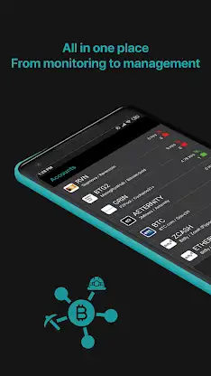 Mining pool monitor: Miner Box screenshot 1
