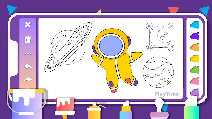 Kids Coloring Games: PlayTime screenshot 4