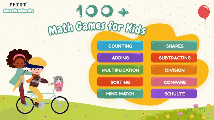 Cool & Fun Math Games for Kids screenshot 1