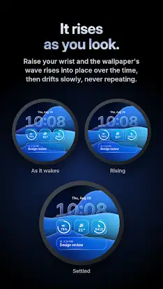 Liquid Glass 2 Watch Face screenshot 3