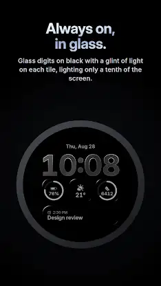 Liquid Glass 2 Watch Face screenshot 8