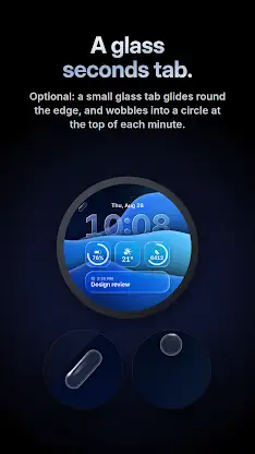 Liquid Glass 2 Watch Face screenshot 5