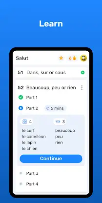 Wlingua - Learn French screenshot 2
