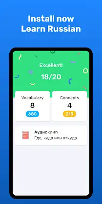 Wlingua - Learn Russian screenshot 7