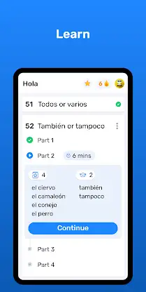 Wlingua - Learn Spanish screenshot 2