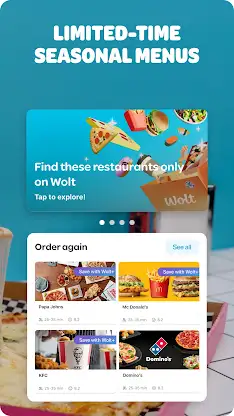 Wolt Delivery: Food and more screenshot 2