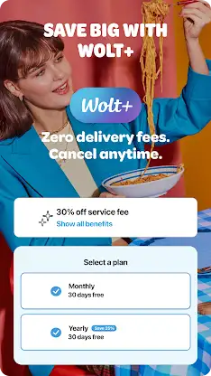 Wolt Delivery: Food and more screenshot 7