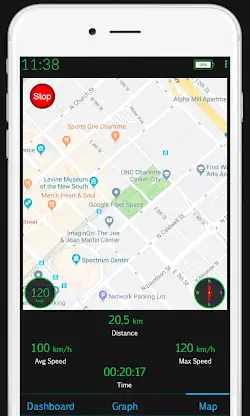 GPS Speedometer HUD - Odometer screenshot 5