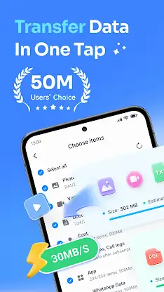 Data Transfer - MobileTrans screenshot 1