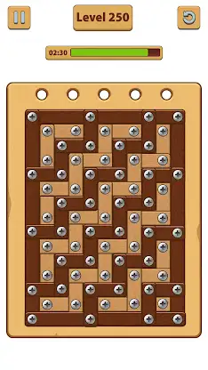 Nuts Bolts ASMR - Wood Nuts screenshot 3