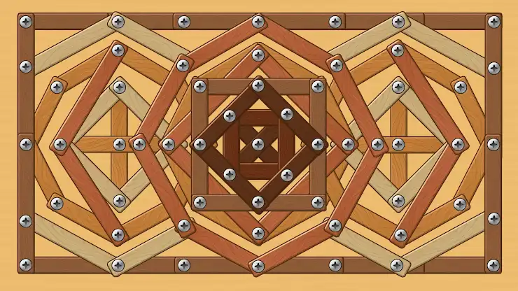Nuts Bolts ASMR - Wood Nuts screenshot 5